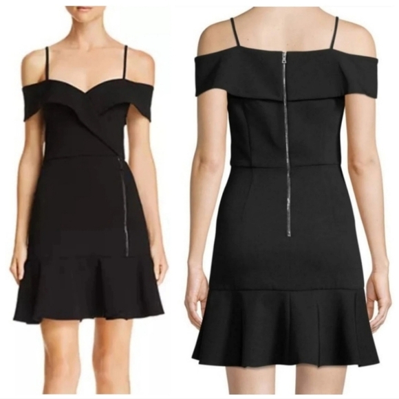 Alice + olivia dash off shoulder dress Size 4 $395 - Picture 5 of 16